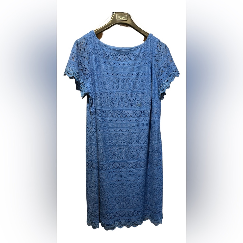 Blue Lace Dress